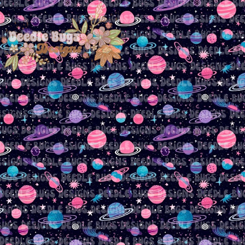 Pink & Purple Space