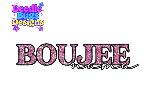 Boujee Mama PNG