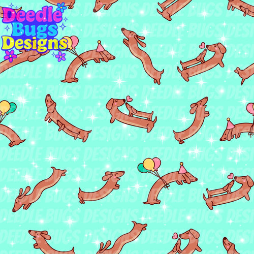 Birthday Dachshunds