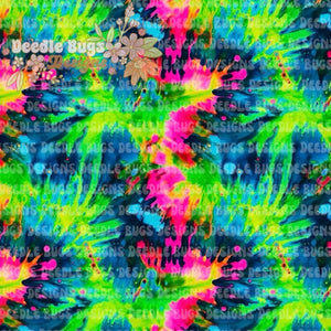 Neon Tie Dye