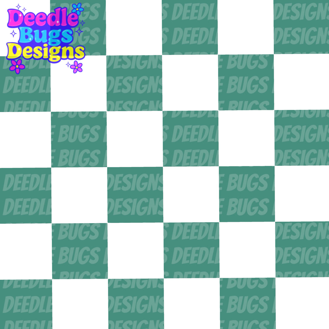 Green Checkered