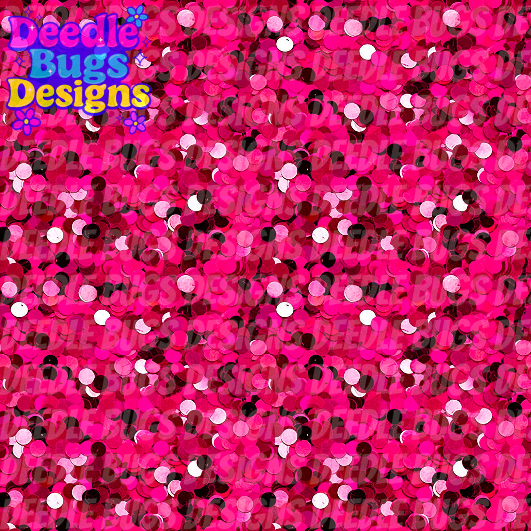 Hot Pink Sequins
