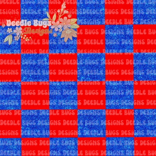 Buffalo Glitter Checkered