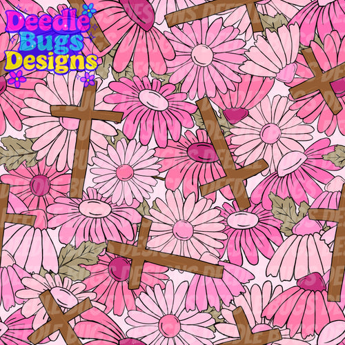 Floral Cross