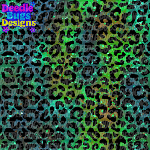 Northern Lights Cheetah Print