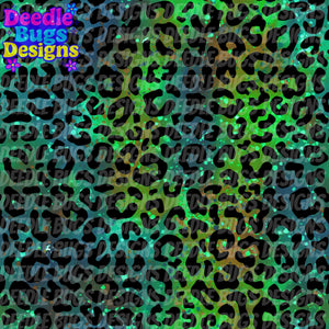Northern Lights Cheetah Print