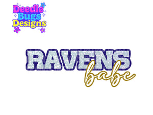Ravens Babe PNG
