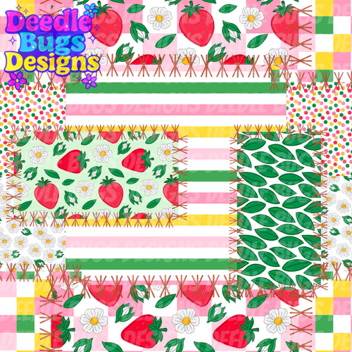 Strawberry Patchwork