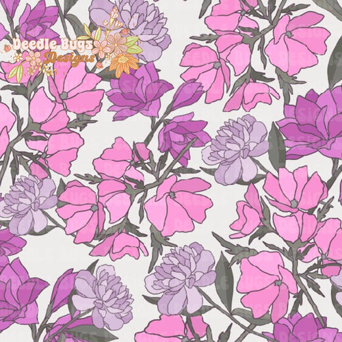 Pink & Purple Floral