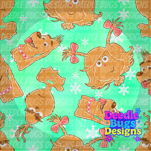 Gingerbread Mean Green & Friends