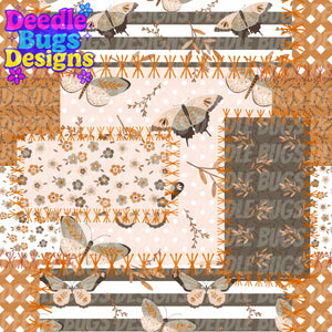 Boho Moth Patchwork