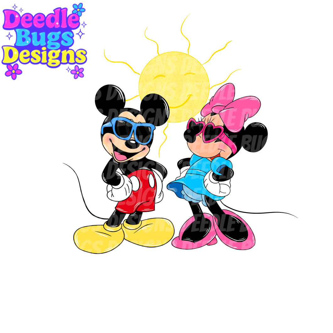 Mickey & Minnie PNG