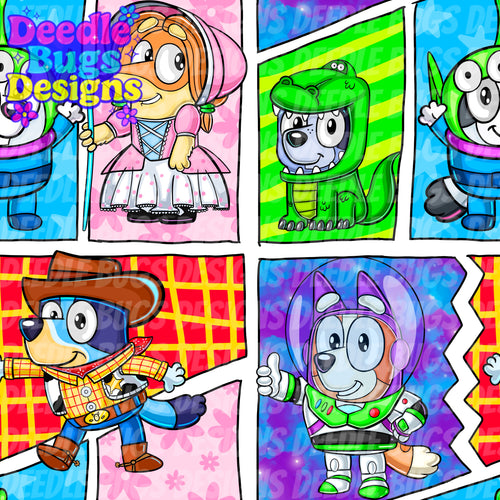 Heeler x Toys Comic