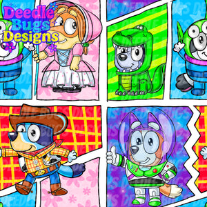 Heeler x Toys Comic