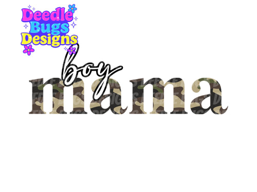 Boy Mama PNG