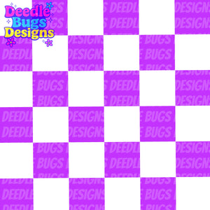 Purple Checkered