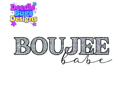 Boujee Babe PNG