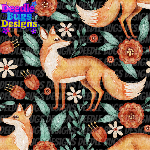 Floral Fox