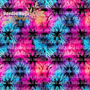 Pink & Blue Tie Dye