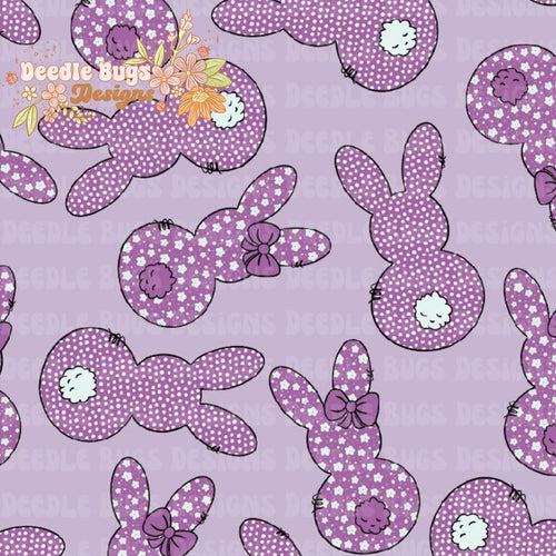 Purple Boho Bunny