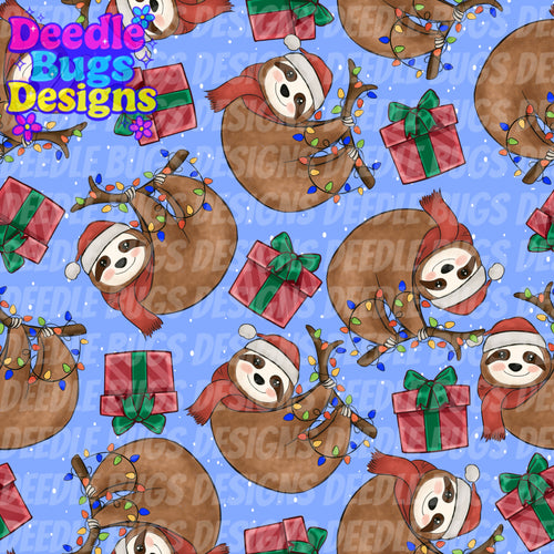 Christmas Sloth