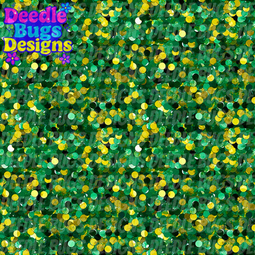 Green & Yellow Sequins