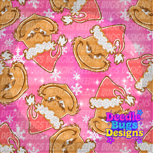 Gingerbread Mean Green