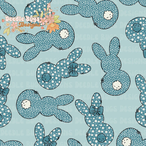 Teal Boho Bunny