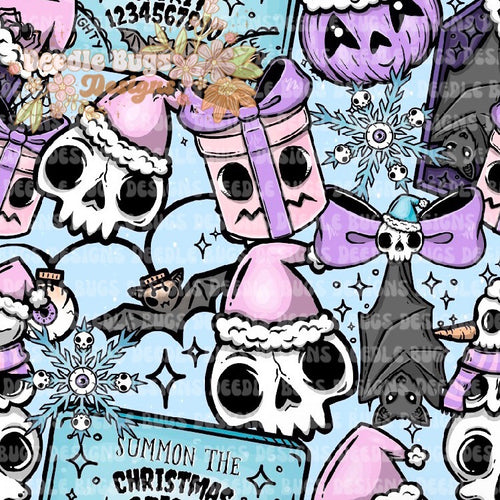 Spooky Winter Blue
