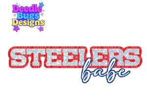 Steelers Babe PNG