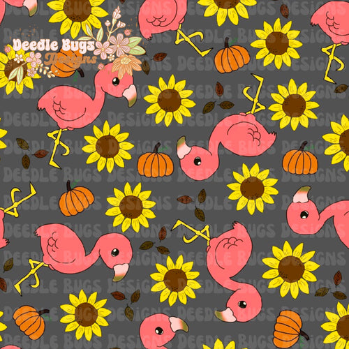 Fall Flamingos