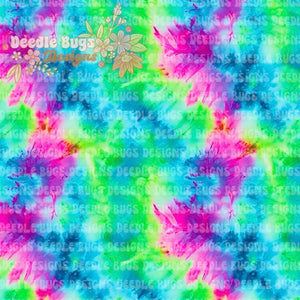 Neon Tie Dye