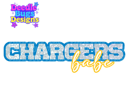 Chargers Babe PNG