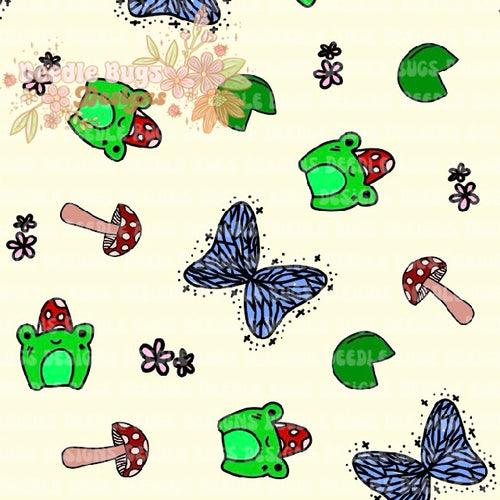 Cottagecore Frogs