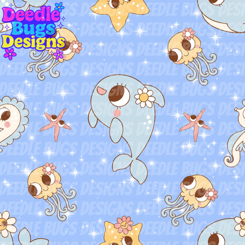 Happy Sea Animals