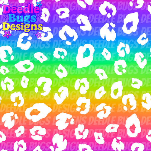 White Rainbow Leopard