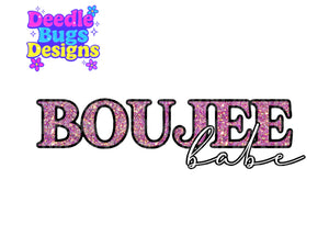 Boujee Babe PNG