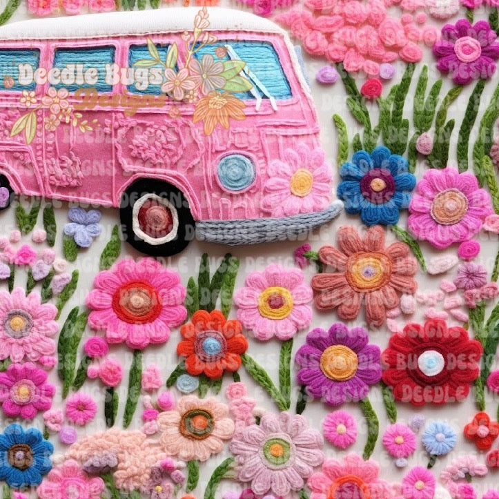 Floral Van