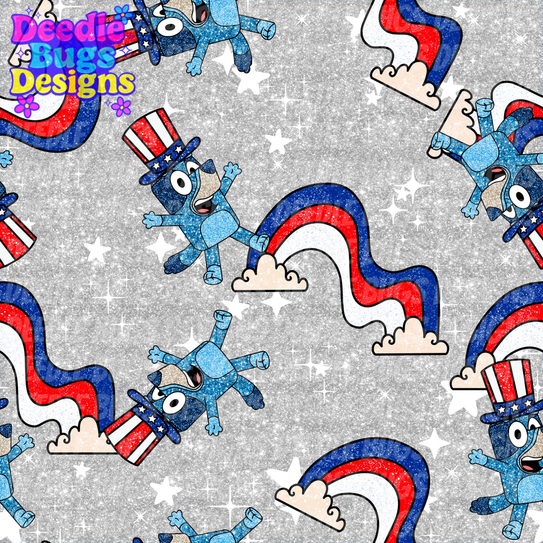 Patriotic Heeler
