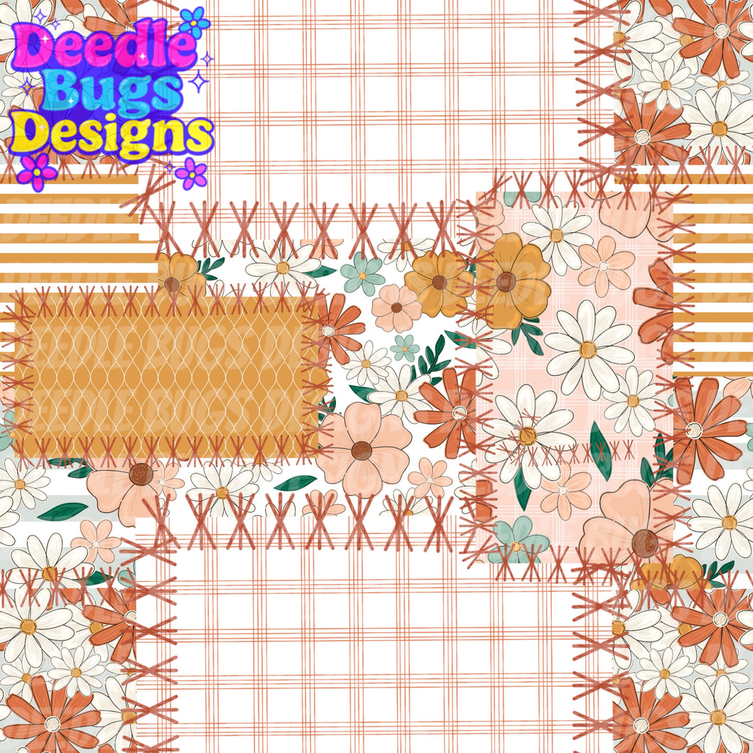 Boho Floral Patchwork