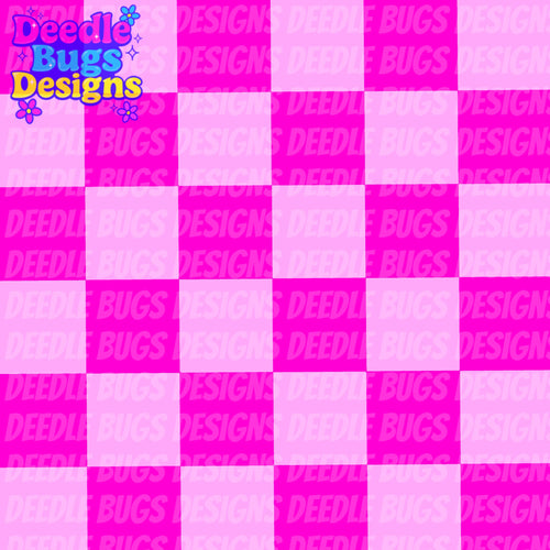 Pink Checkered