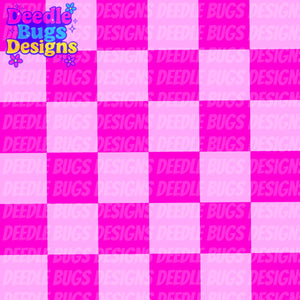 Pink Checkered