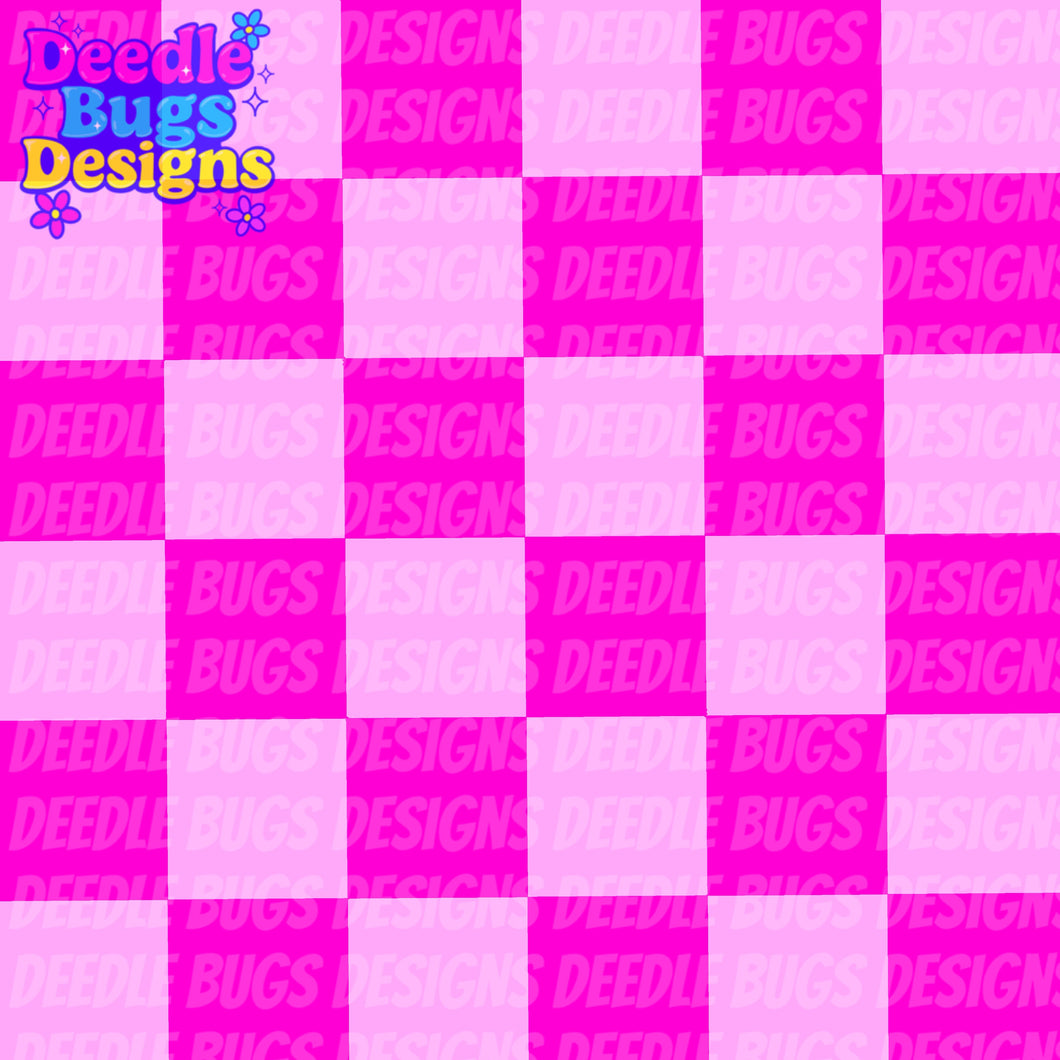 Pink Checkered