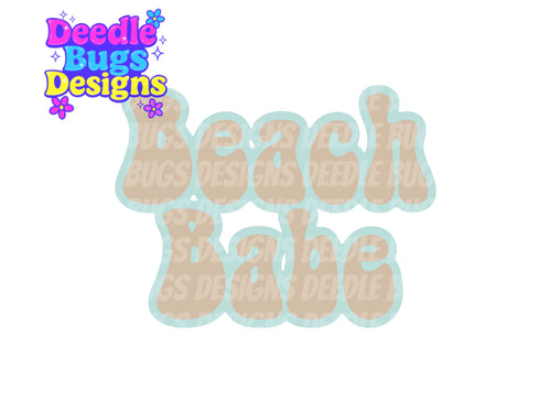 Beach Babe PNG