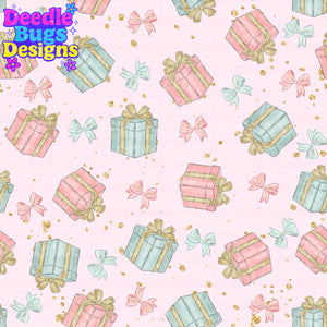 Pink Christmas Presents