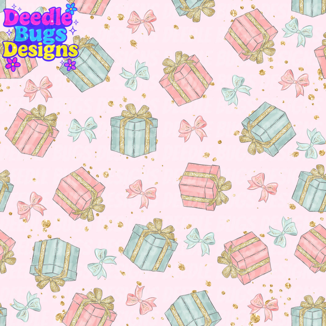 Pink Christmas Presents