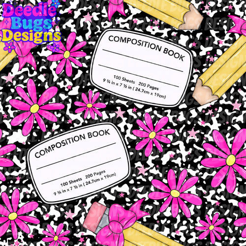 Floral Composition Book