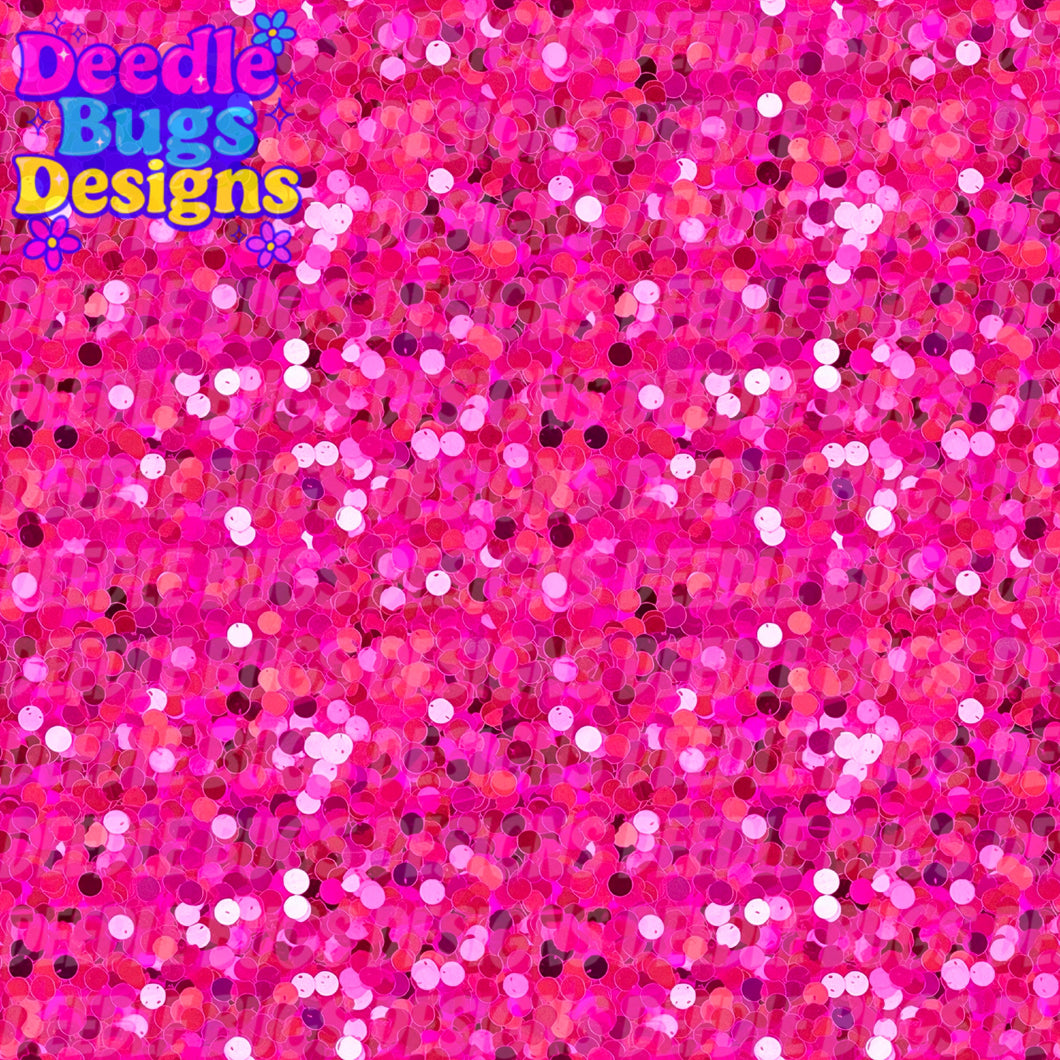 Hot Pink Sequins