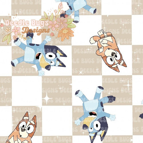 Heeler Checkered