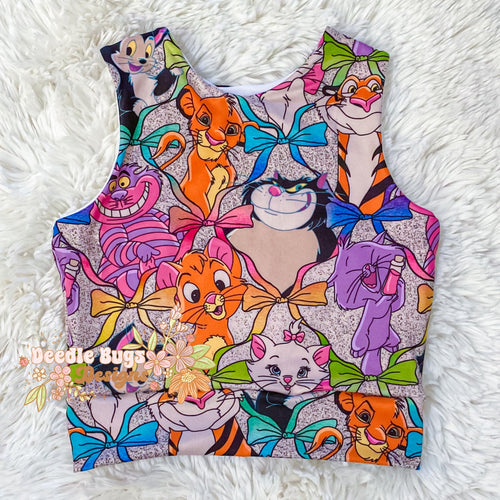 6/7Y Cats Racerback Tank